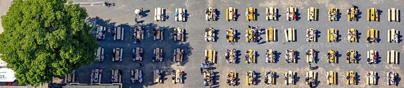 Aerial view of the spa hotel Hamm, spa hotel Bad Hamm, largest beer garden in Hamm, next to the manual therapy clinic, spa garden, Uentrop, Hamm, Ruhr area, North Rhine-Westphalia, Germany, DE, Europe, aerial photo, birds-eyes view, aerial photography, aerial photography, overview, bird's eye view