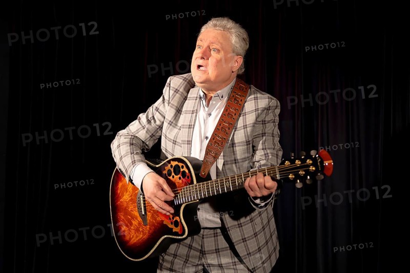 Günter Rüdiger, actor, artistic director, Zimmertheater, Steglitz, photo rehearsal Gesungenes und Gesagtes, 12.09.2025, Berlin, Germany < english> Günter Rüdiger, actor, artistic director, Zimmertheater, Steglitz, photo rehearsal of Gesungenes und Gesagtes, September 12, 2025, Berlin, Germany