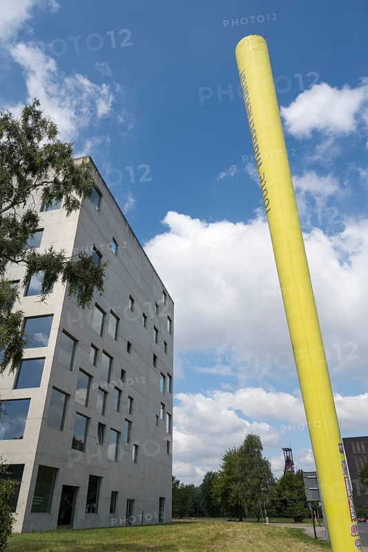 SANAA Building, Folkwang University of the Arts, Quadrat, Zeche Zollverein, Essen, Ruhr Area, North Rhine-Westphalia, Germany