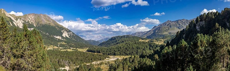 Alluvial plain near Alpe Gana, Sorgente del Brenno, headwaters, Lukmanier Pass, Blenio, Ticino, Switzerland