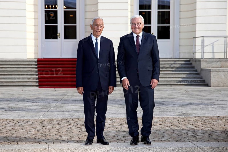 H.E. Marcelo Rebelo de Sousa President of the Portuguese Republic and Federal President Frank-Walter Steinmeier - Citizens' Festival of the Federal President, Bellevue Palace, Berlin, 12.9.25