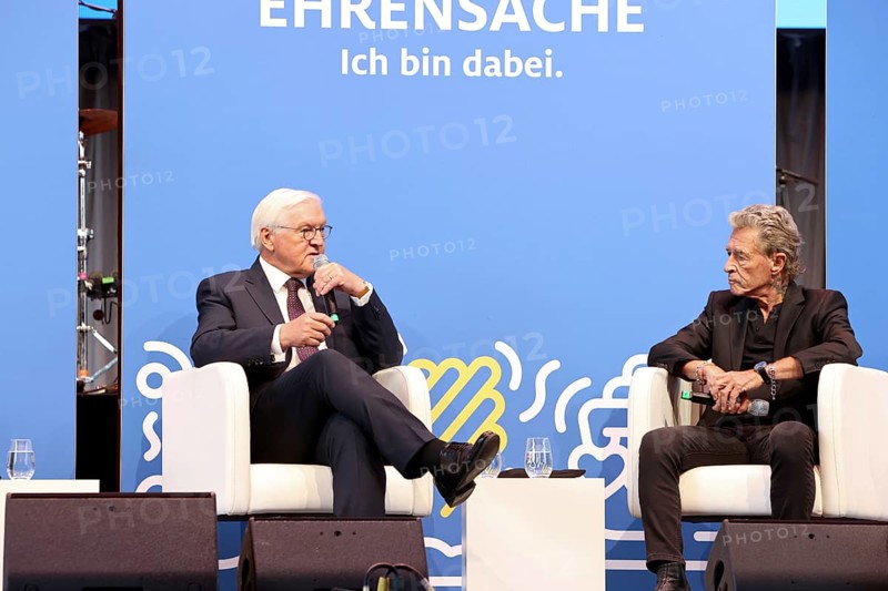 Federal President Frank-Walter Steinmeier, Peter Maffay - Federal President's Citizens' Festival, Bellevue Palace, Berlin, 12.9.25