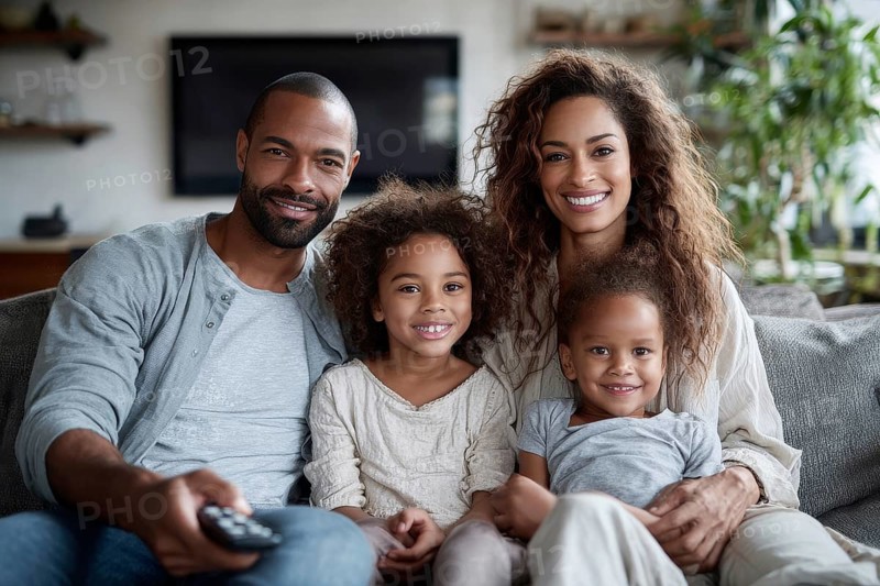 Family enjoying dinner together in the backyard during sunset, AI generated
