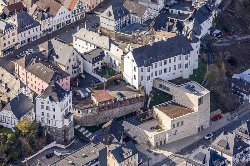 Aerial view, Sauerland-Museum, Arnsberg, Sauerland, North Rhine-Westphalia, Germany, Alter Markt, DE, Europe, aerial view, aerial photography, aerial photography, museum, Turm am Tillmanns Gässchen overview, bird's-eye view, overview