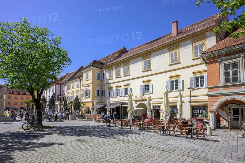 Main square, Bad Radkersburg, Styria, Austria