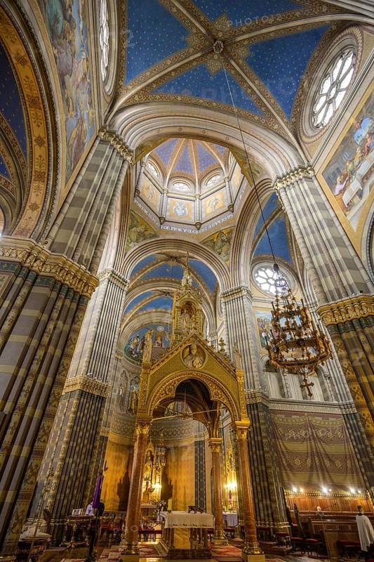 Interior view of the Cathedral of St Petra, Ðakovo, Osijek-Baranja County, Croatia