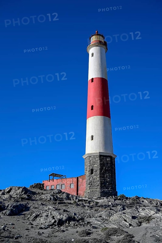 Lighthouse from 1915, Diaz Point, Lüderitz Peninsula, Karas Region, Namibia