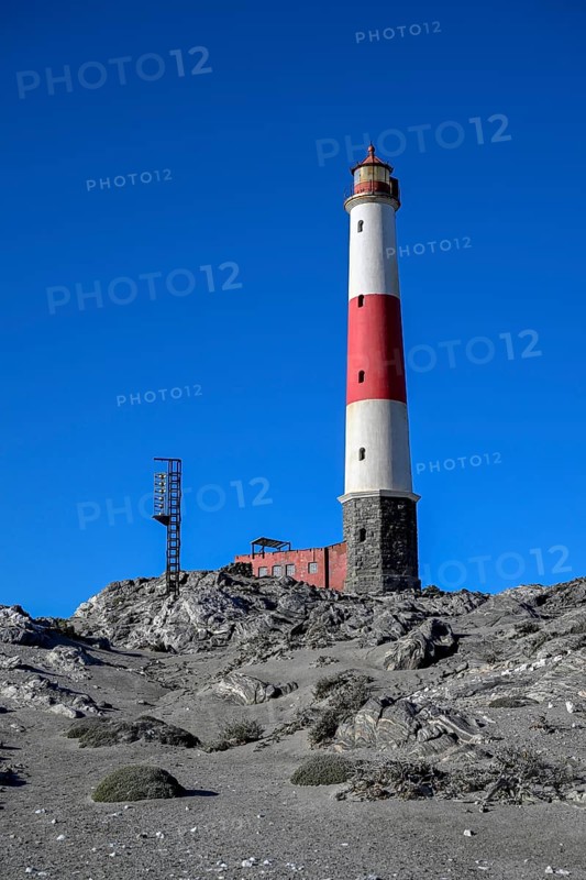 Lighthouse from 1915, Diaz Point, Lüderitz Peninsula, Karas Region, Namibia
