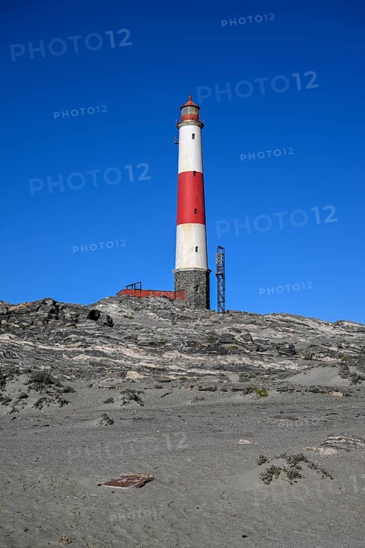 Lighthouse from 1915, Diaz Point, Lüderitz Peninsula, Karas Region, Namibia