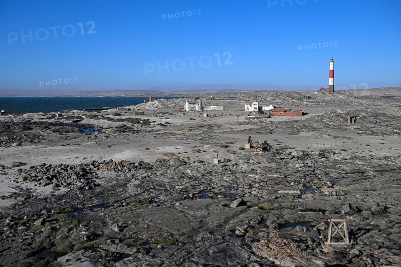 Lighthouse from 1915, Diaz Point, Lüderitz Peninsula, Karas Region, Namibia