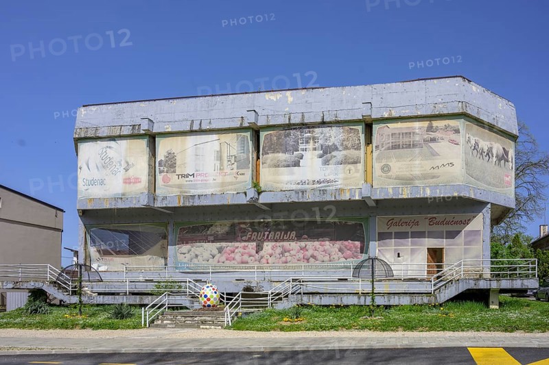 Desolate building, Lipik, Požega-Slavonia County, Croatia