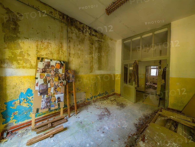 Abandoned military site Wustrow peninsula Baltic Sea Germany