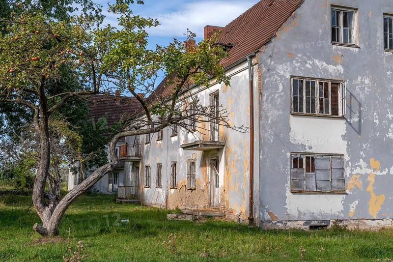 Abandoned military site Wustrow peninsula Baltic Sea Germany