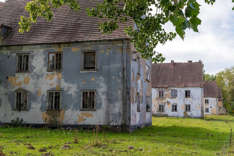 Abandoned military site Wustrow peninsula Baltic Sea Germany