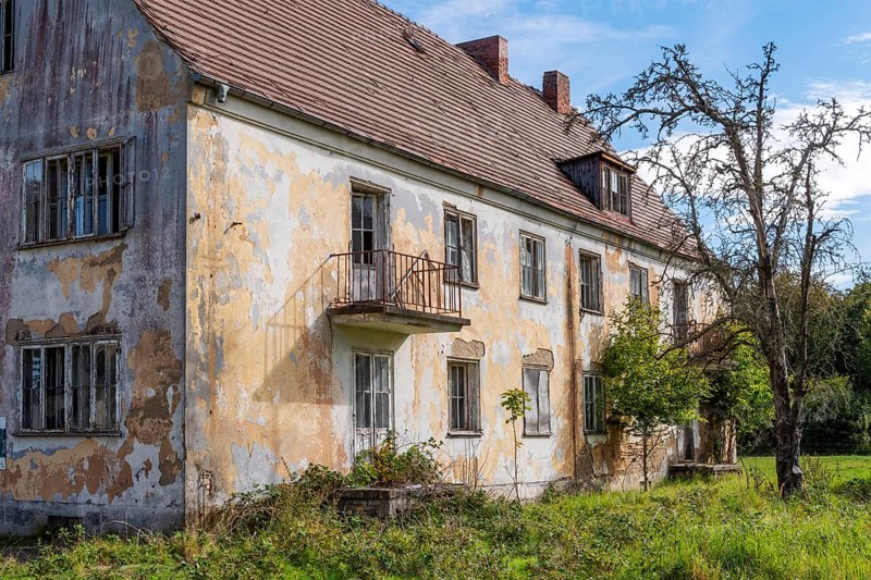 Abandoned military site Wustrow peninsula Baltic Sea Germany