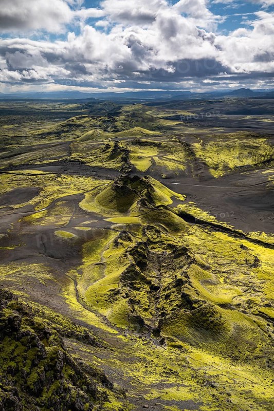 Laki Crater, Icelandic Highlands, Iceland