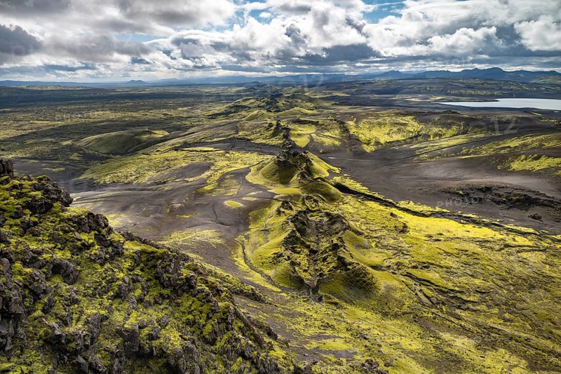 Laki Crater, Icelandic Highlands, Iceland