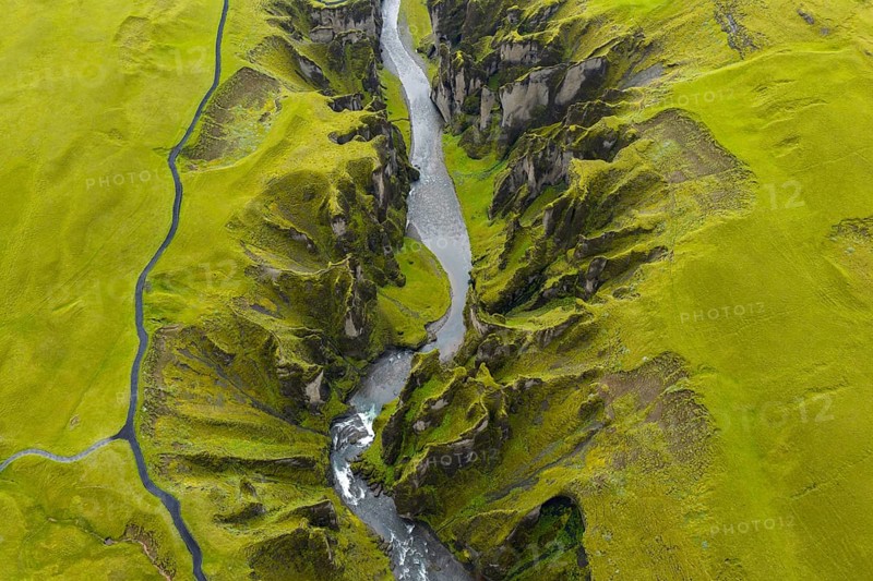 Fjaðrárgljúfur Canyon, Fjadrargljufur, South Iceland, Iceland