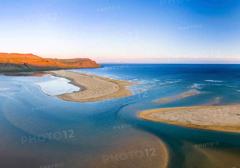 Raudisandur Beach, Westfjords, West Iceland, Iceland