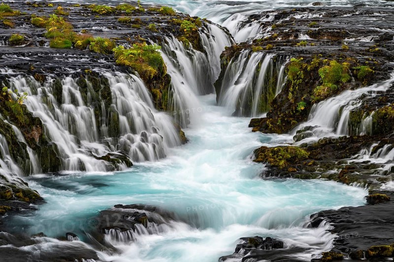 Bruarfoss waterfall, South Iceland, Iceland