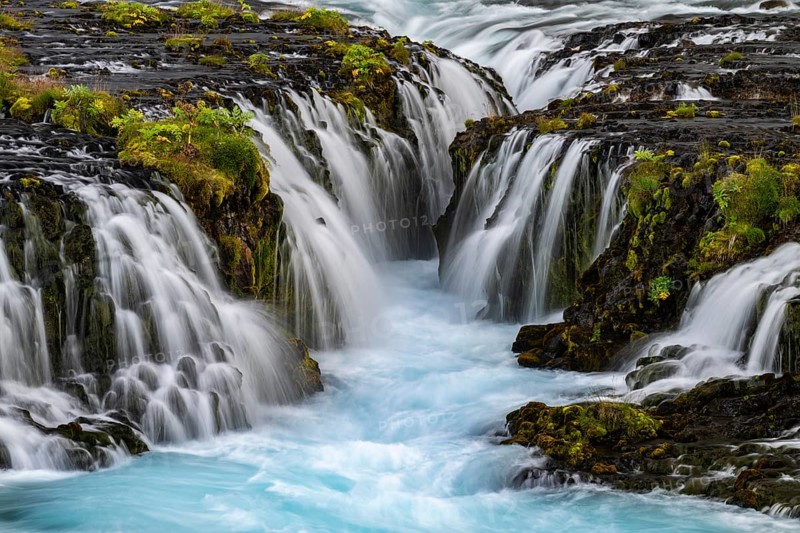 Bruarfoss waterfall, South Iceland, Iceland
