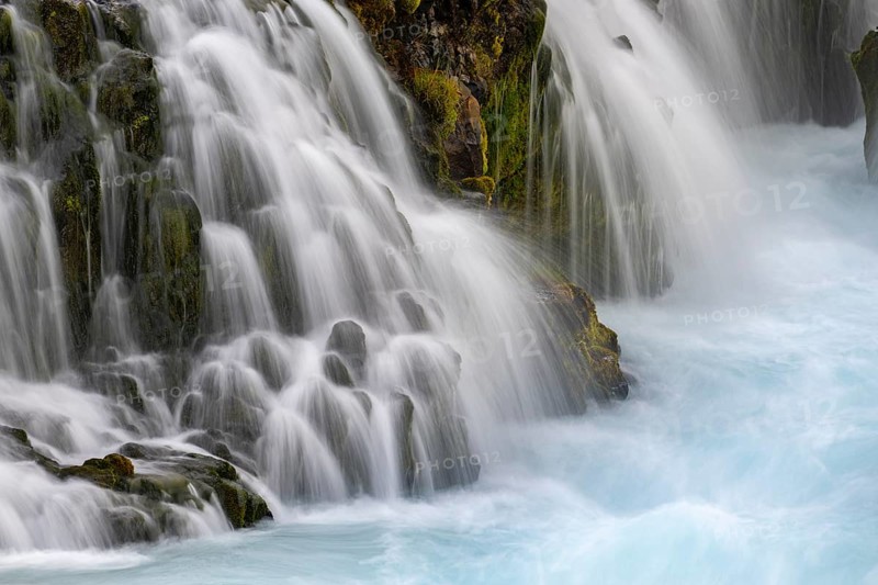 Bruarfoss waterfall, South Iceland, Iceland