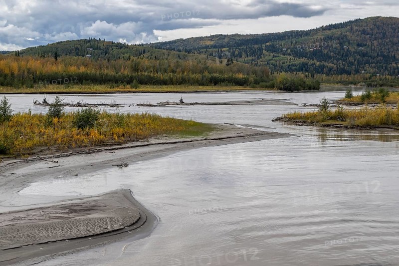 Chena River, Fairbanks, Alaska, USA