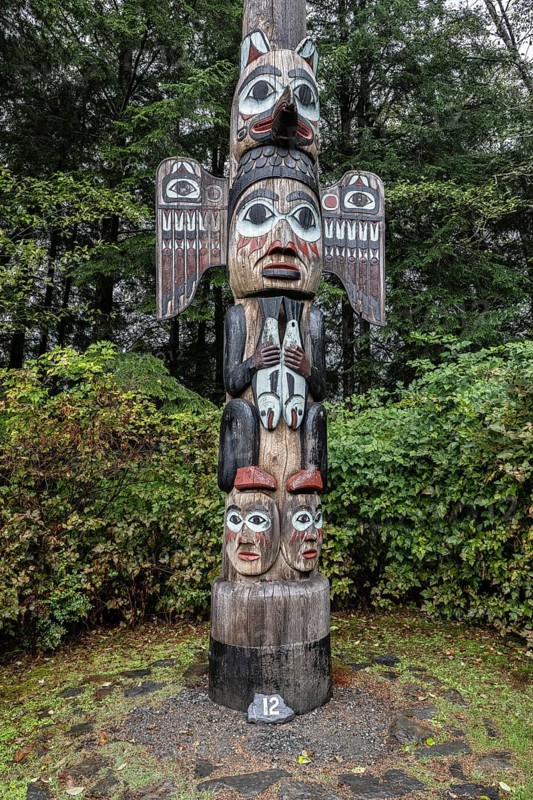 Totem Pole, Stanley Park, Vancouver, Canada