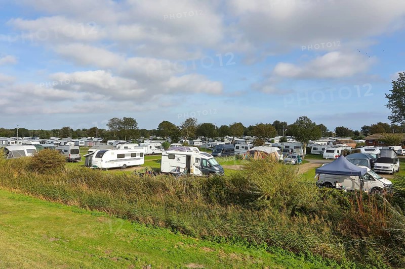 Campsite Strukkamphuk, Baltic Sea island of Fehmarn, East Holstein, Schleswig-Holstein, Germany