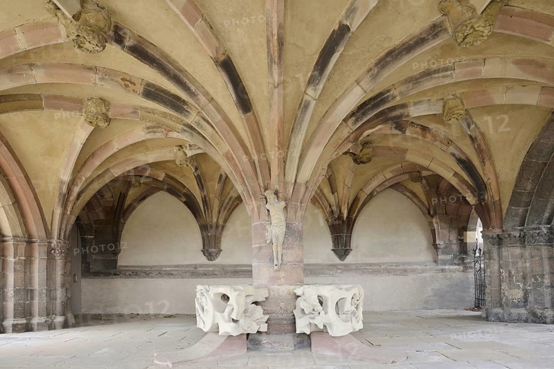 Crypt, St Stephen's Minster, Breisach am Rhein, Baden-Württemberg, Germany