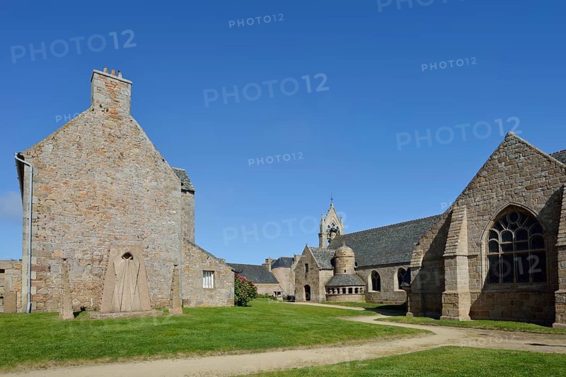 Church of Sainte Anne, Tregastel, Cotes-d'Armor, Brittany, France
