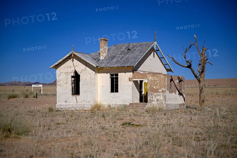 Old German railway station, Garub, Karas region, Namibia