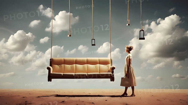 The corporality existent life journey Concept. AI generated image