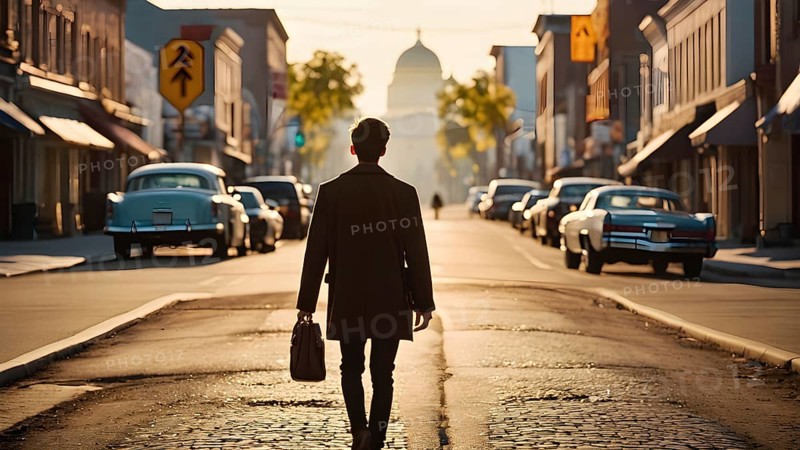 The corporality existent life journey Concept. AI generated image