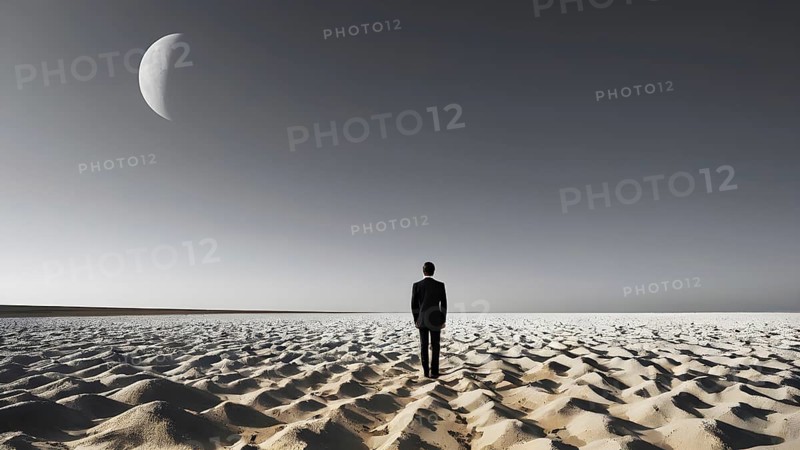 The corporality existent life journey Concept. AI generated image