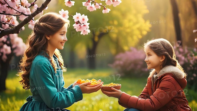 Concept for sharing love, helping others, charity. World Kindness Day. Act of kindness. Celebrate kindness. Spread positivity and tolerance, AI generated