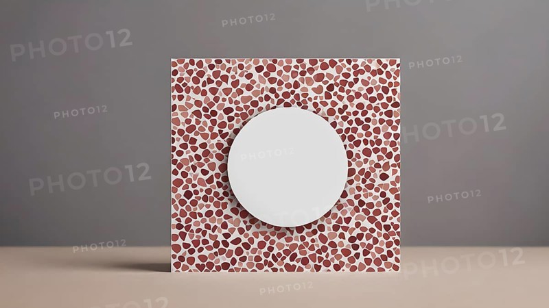 Template frame design for greeting card. Invitation card template suitable for wedding, greeting, banner, cover. invitation card template design, AI generated