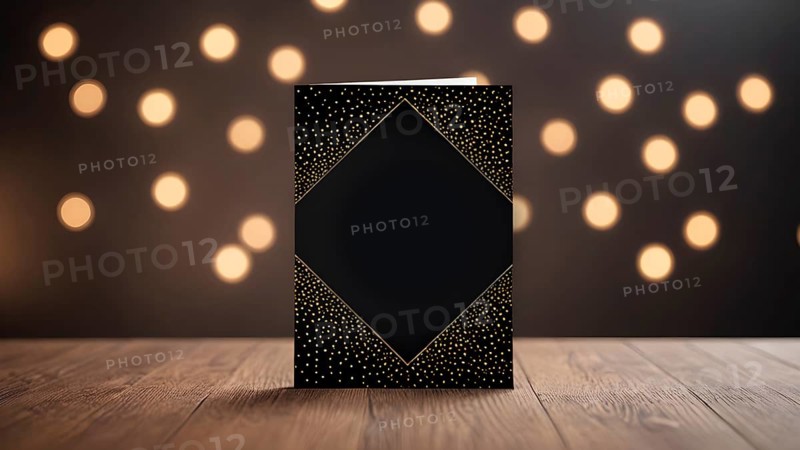 Template frame design for greeting card. Invitation card template suitable for wedding, greeting, banner, cover. invitation card template design, AI generated