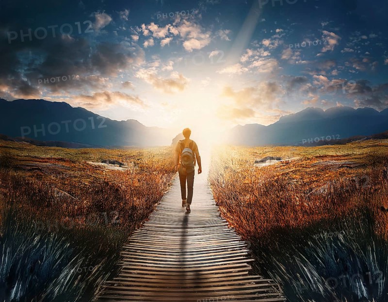 Life Concept. Existence survival being consciousness. Growth of new life, AI generated