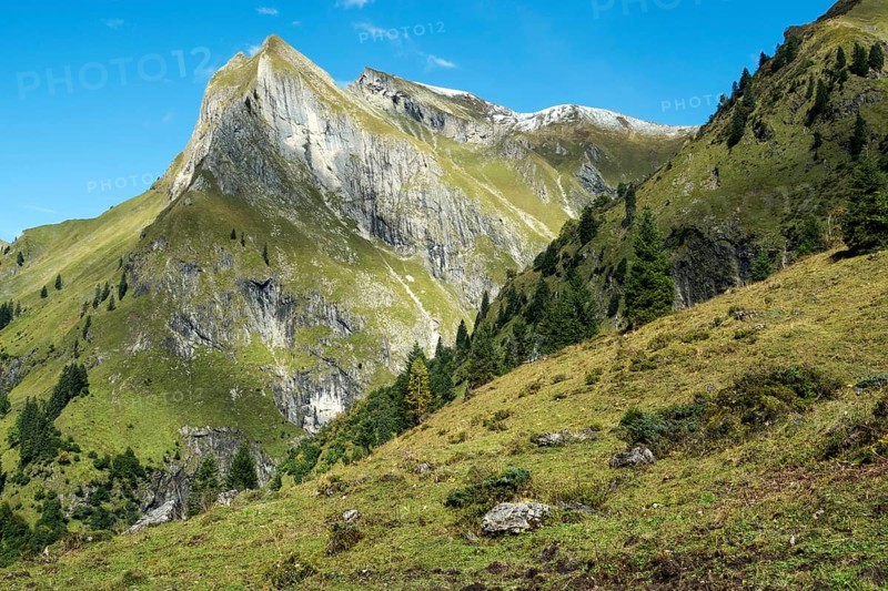 Himmelhorn, Oytal, near Oberstdorf, Oberallgäu, Allgäu, Bavaria, Germany