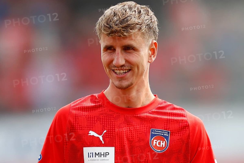 Football, Bundesliga 1, Matchday 3, 2025/2026, 1. FC Heidenheim vs. Borussia Dortmund, 13/09/2025, Voith-Arena, Heidenheim, Germany, Jan SCHÖPPNER 1. FC Heidenheim