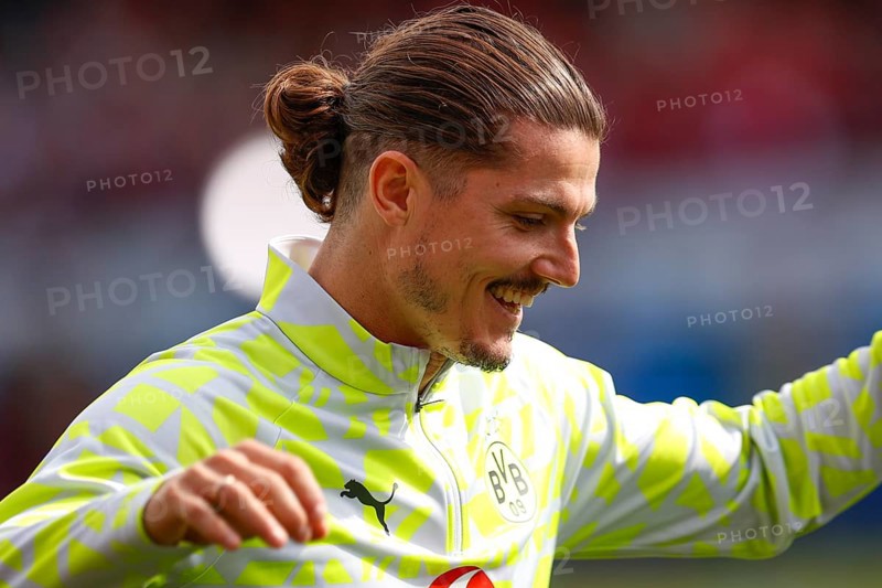 Football, Bundesliga 1, Matchday 3, 2025/2026, 1. FC Heidenheim vs. Borussia Dortmund, 13/09/2025, Voith-Arena, Heidenheim, Germany, Marcel SABITZER Borussia Dortmund