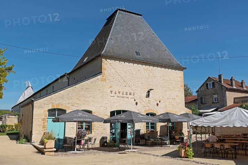 Tavern, European Beer Museum, historical monument, Stenay, Département Meuse, Grand Est, France