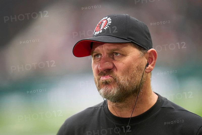 Football Bundeliga Eintracht Frankfurt-Union Berlin.Steffen Baumgart, Coach Union Berlin