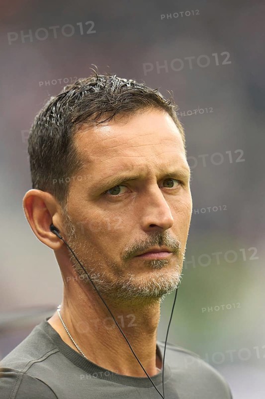 Football Bundeliga Eintracht Frankfurt-Union Berlin.Dino Toppmöller, Coach Eintracht Frankfurt