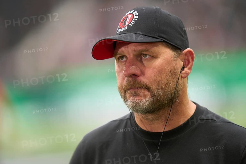 Football Bundeliga Eintracht Frankfurt-Union Berlin.Steffen Baumgart, Coach Union Berlin
