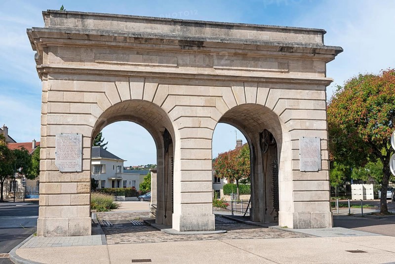 Porte Saint-Paul, city gate, Verdun, Département Meuse, Grand Est, France