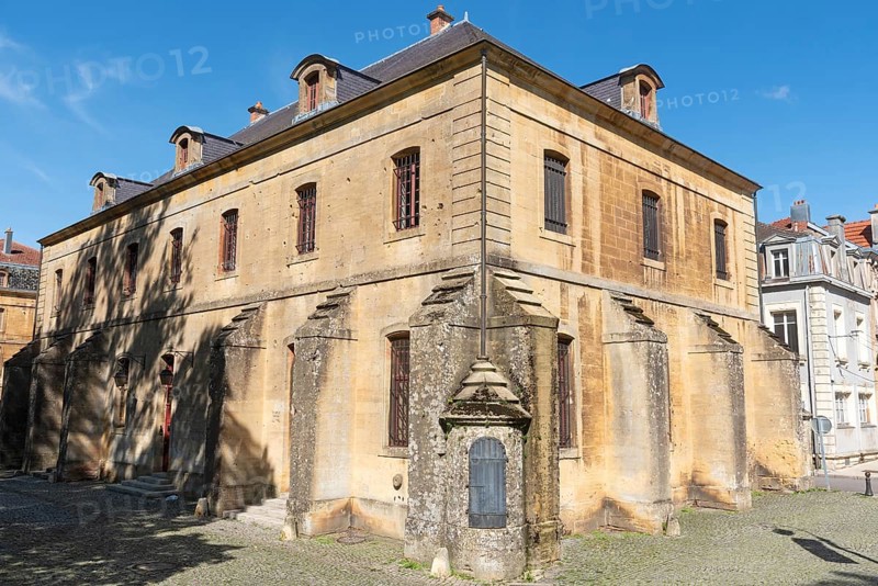 Former military hospital, citadel, Vauban fortifications, UNESCO World Heritage Site, Longwy, Département Meurthe-et-Moselle, Grand Est, France