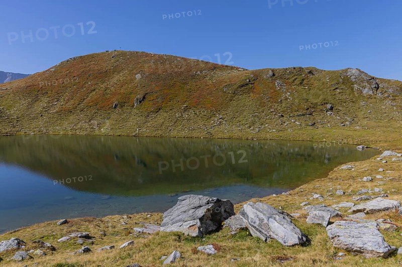 Mountain panorama, Schwarzkarlsee, Uttendorf Pinzgau, hiking area