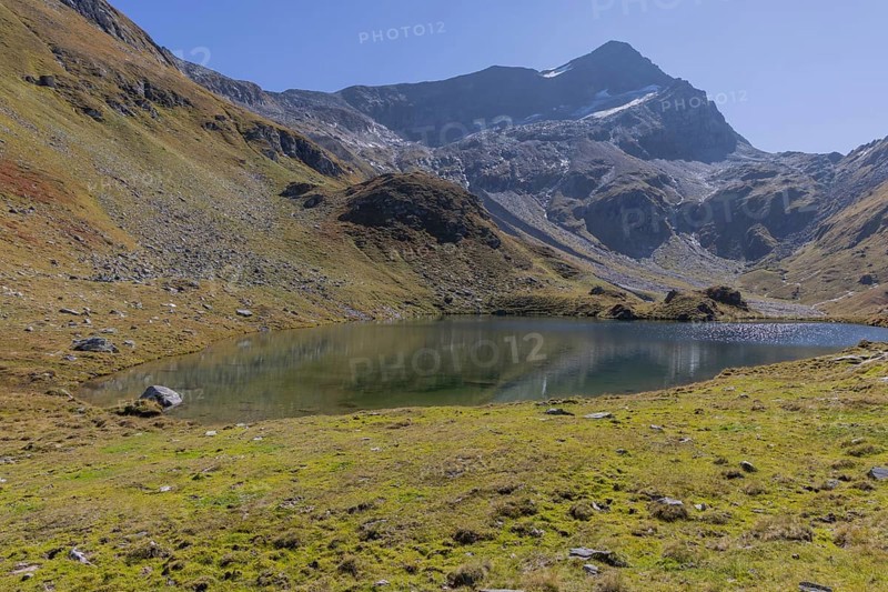 Mountain panorama, Schwarzkarlsee, Uttendorf Pinzgau, hiking area